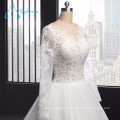 Lace Appliques Tulle Simple Elegant Sexy Wedding Dress 2017